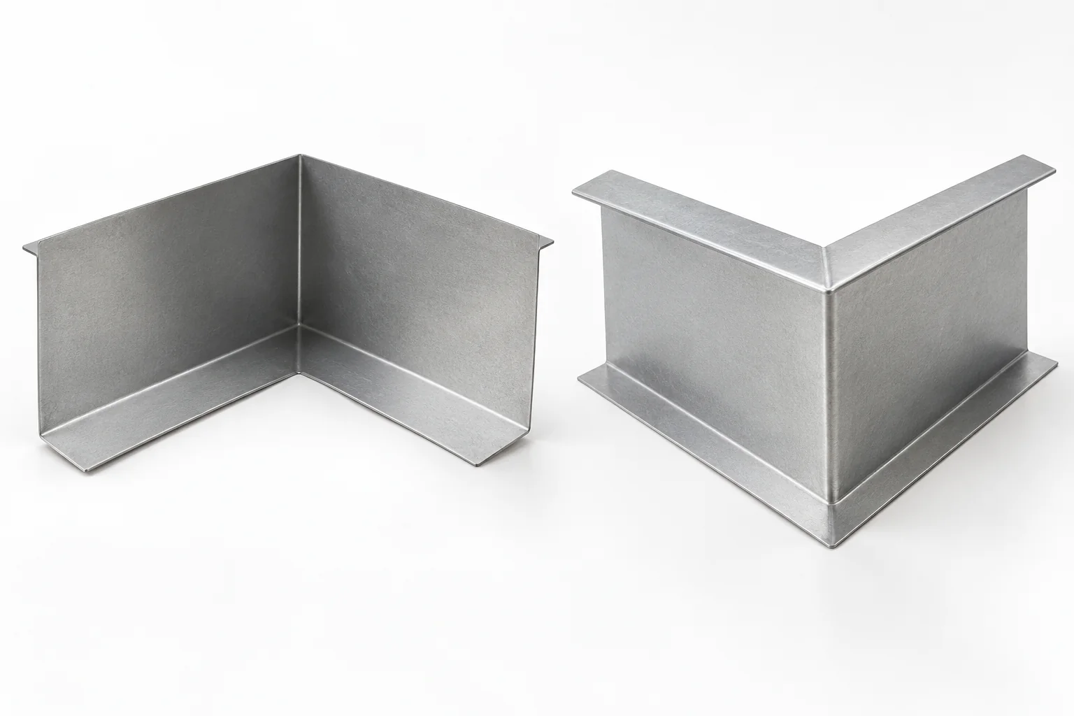 Illustrative corners & transitions sheet-metal detail